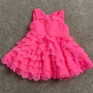 Cherokee ruffle dress 12m